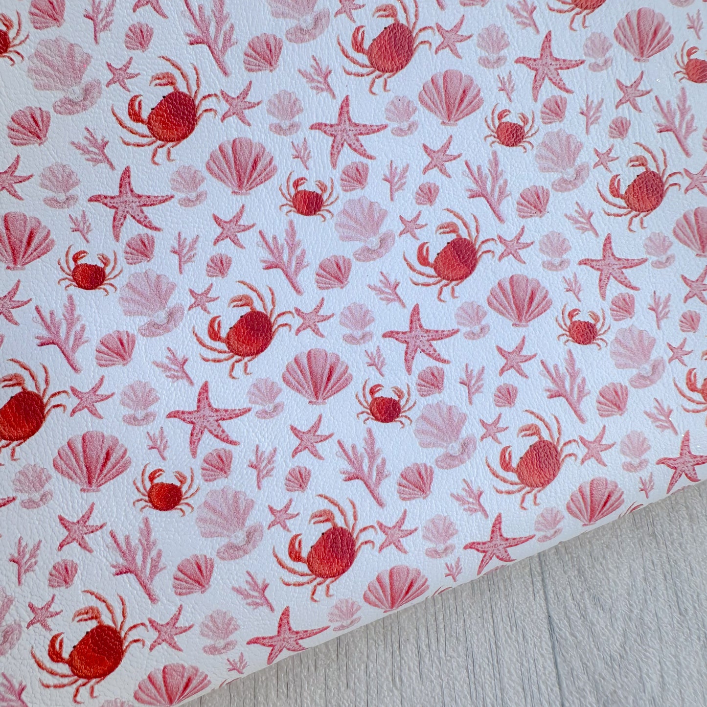 Crabs & Shells Leatherette