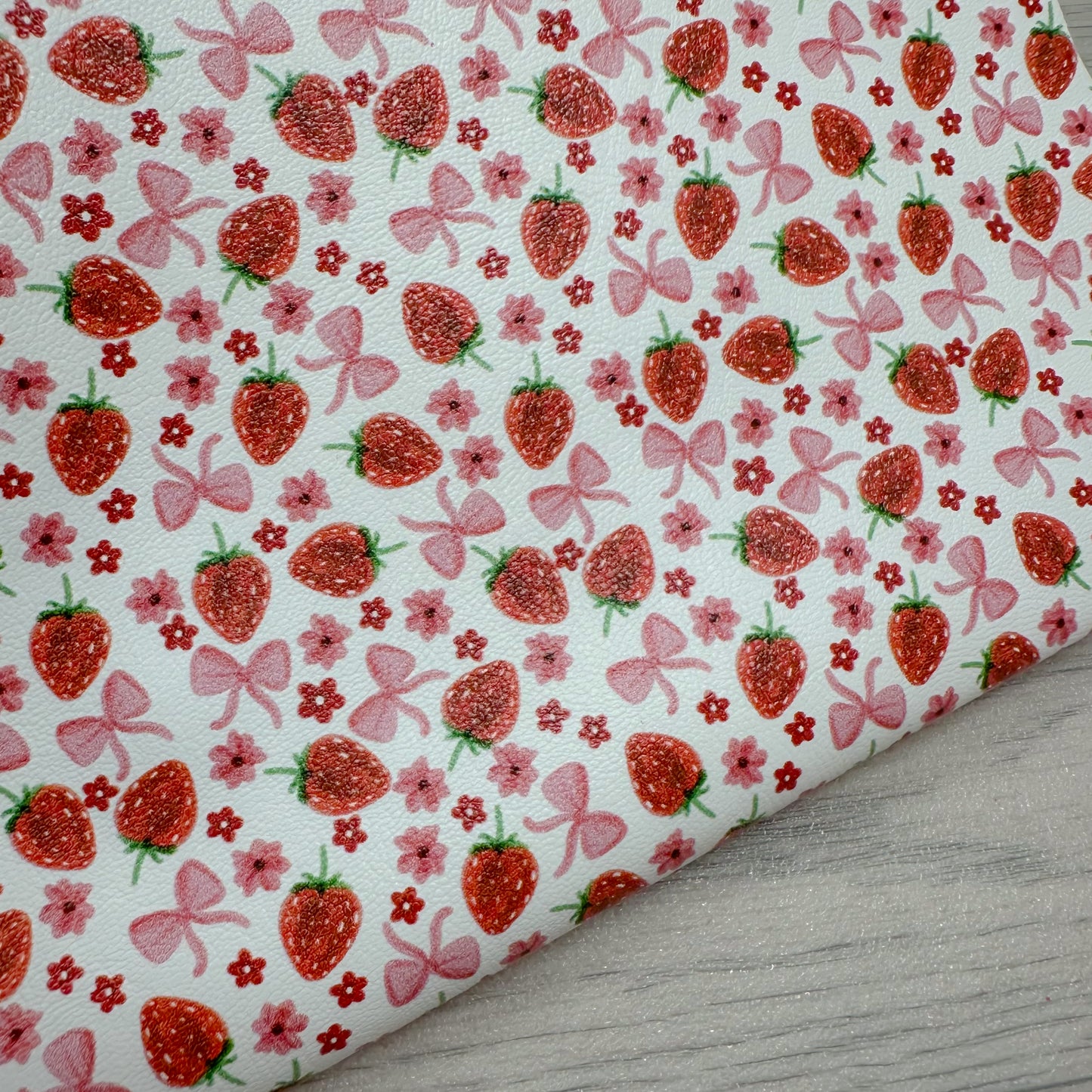 Cutie Strawberries Leatherette