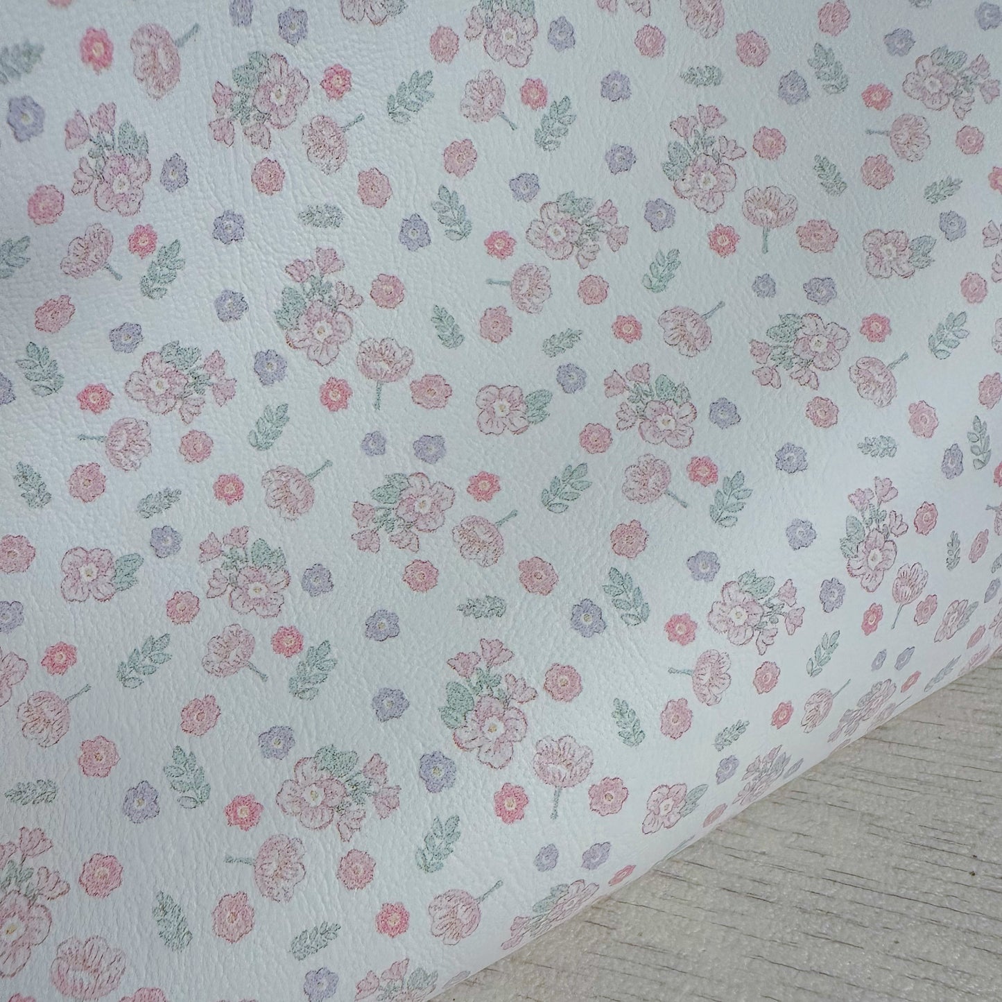 Delcate Flowers Leatherette