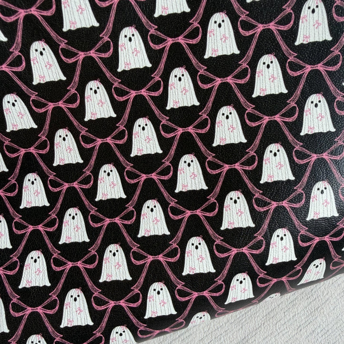 Boos & Bows Faux Leather Sheet