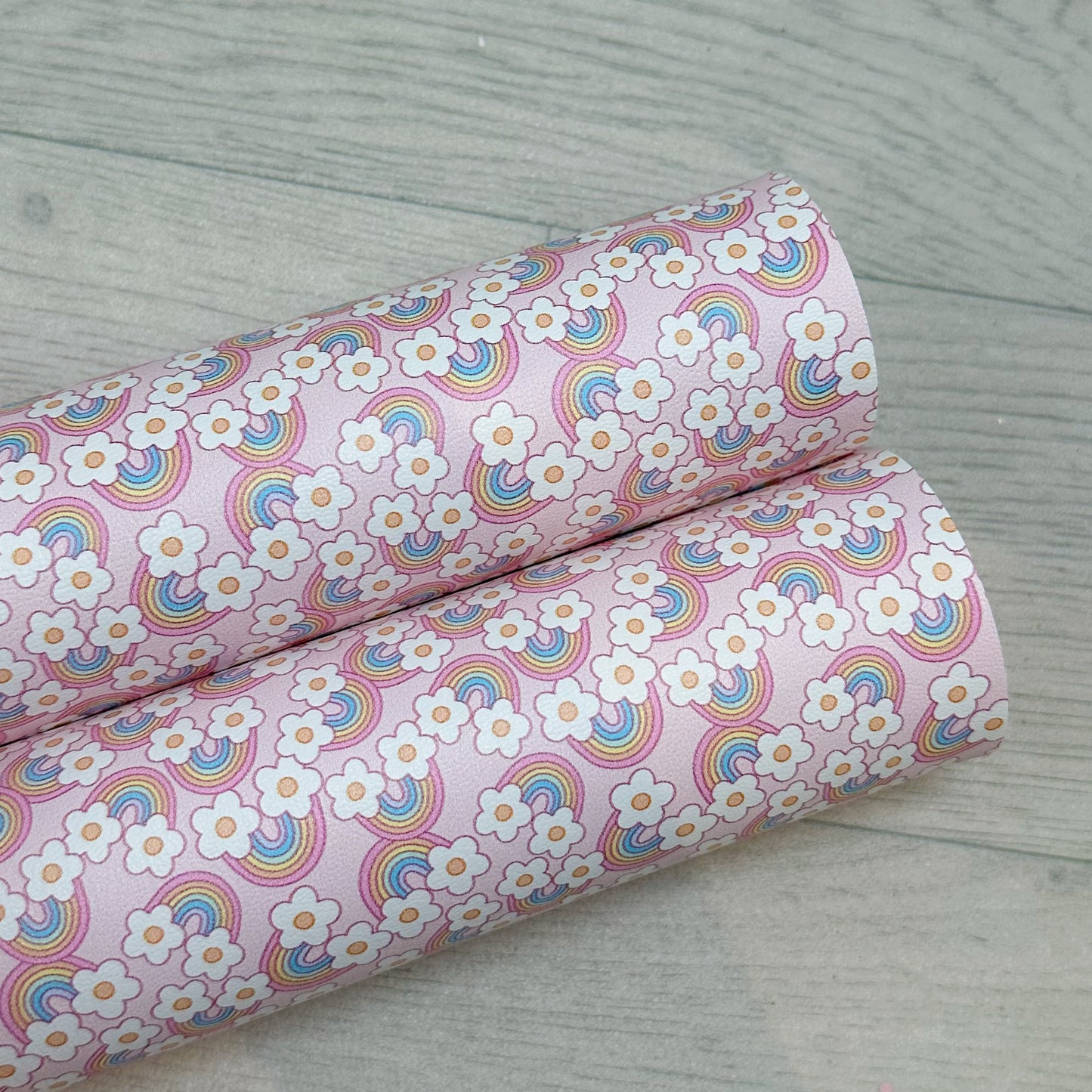 Rainbows Daisys Leatherette