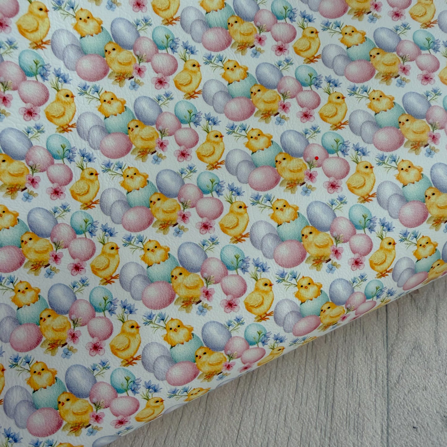 Pastel Chicks Leatherette