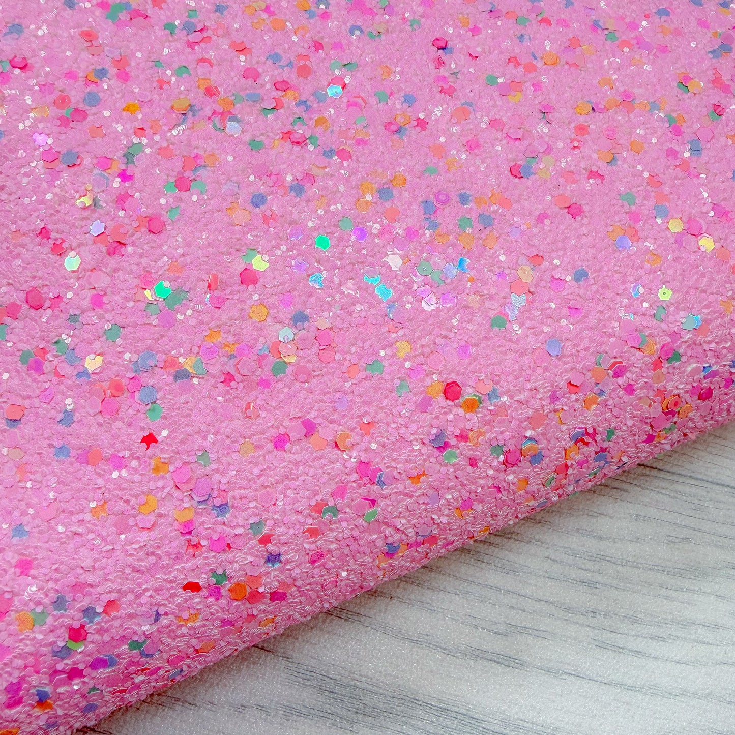 Confetti Pink Chunky Glitter