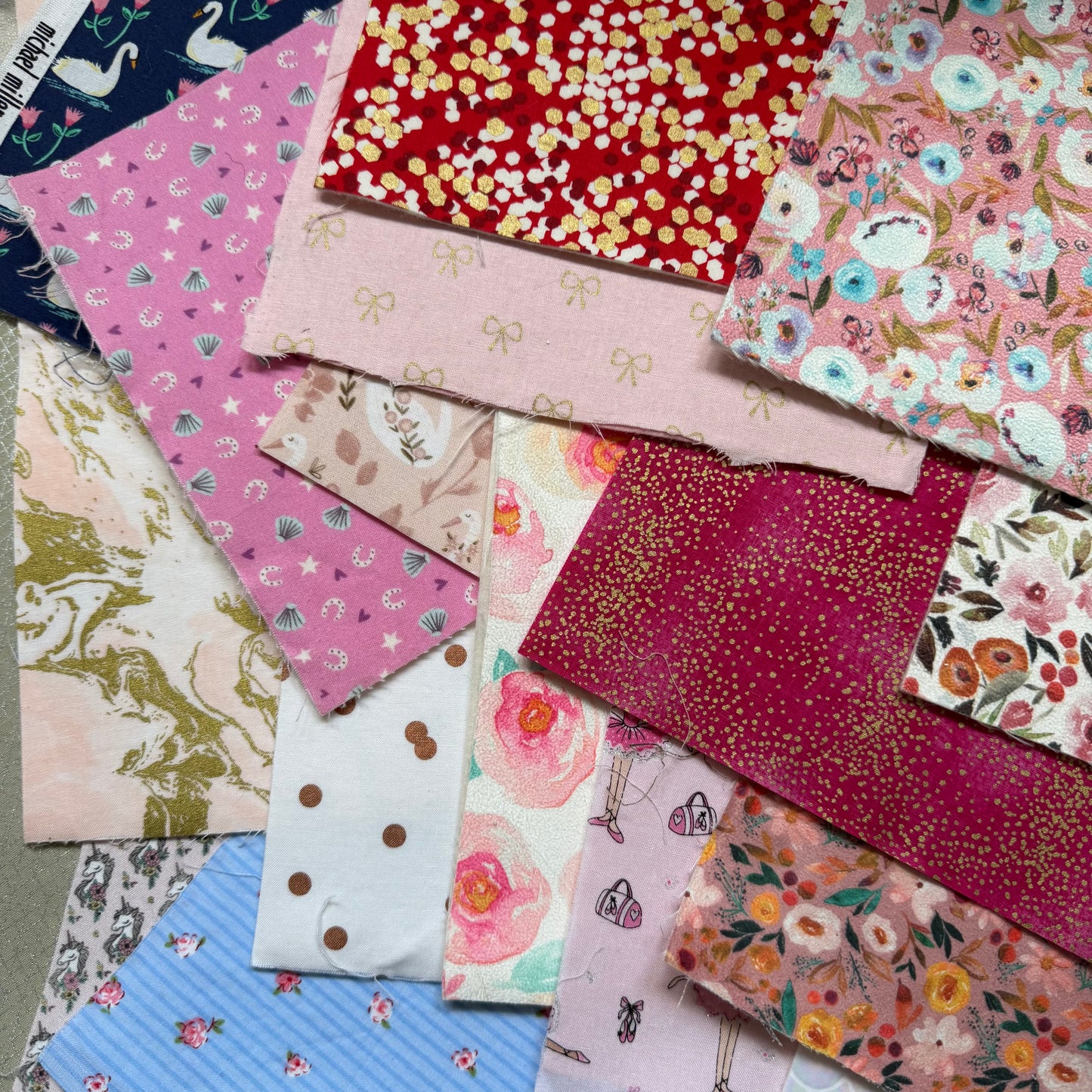 Felt Fabric Mystery Patterns A4 Sheet