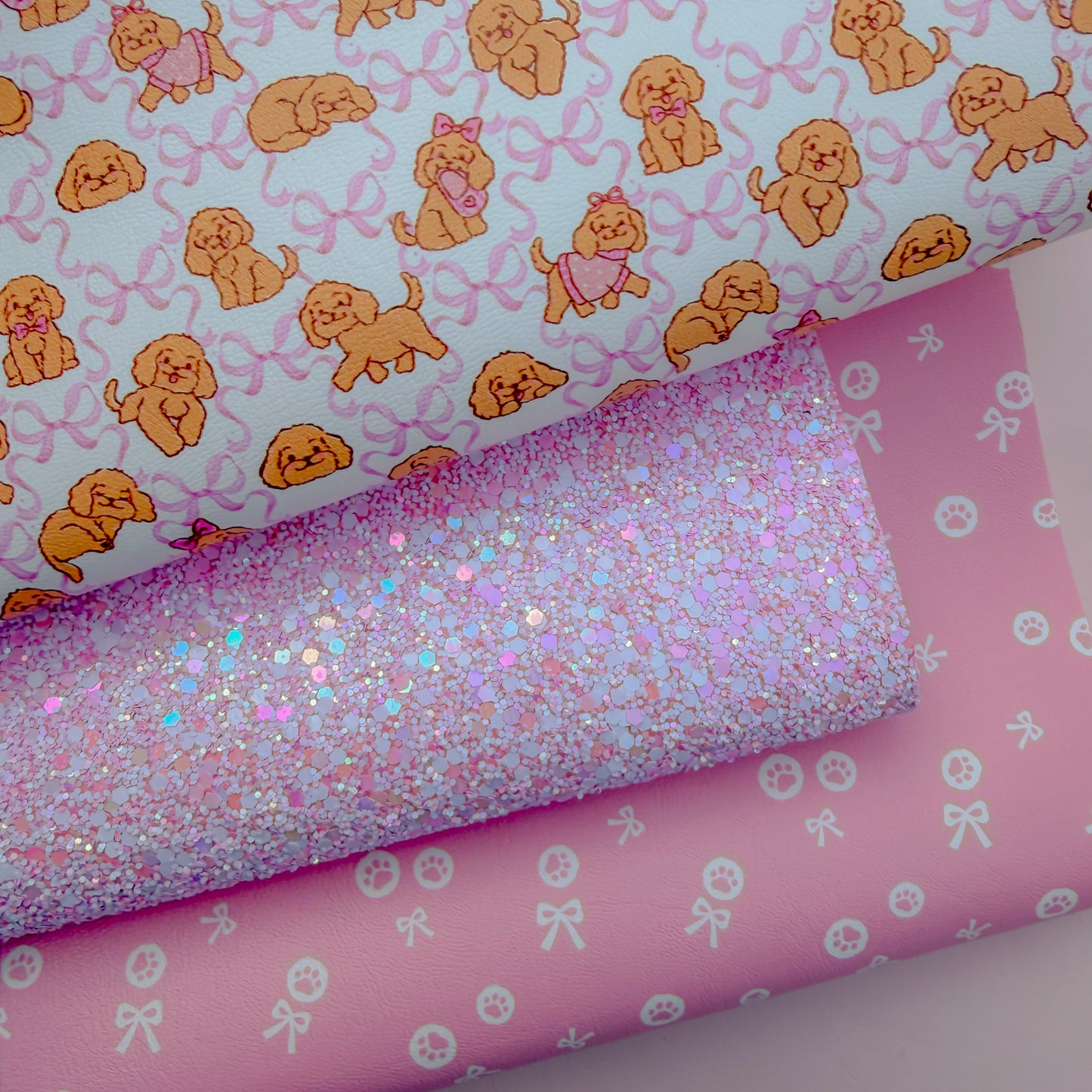 Pink Pups & Leather Sheets