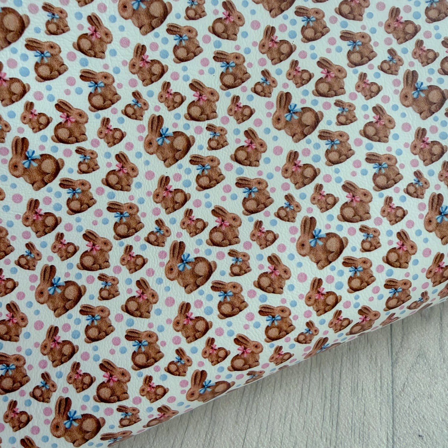 Chocolate Bunnies Leatherette