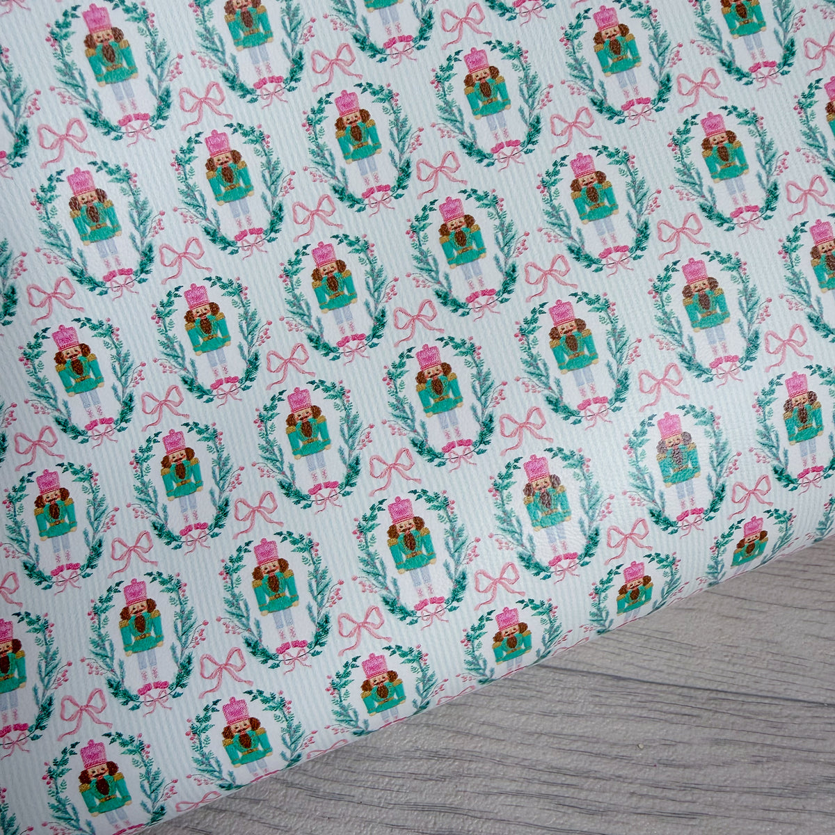 Mr Nutcracker Faux Leather Sheet