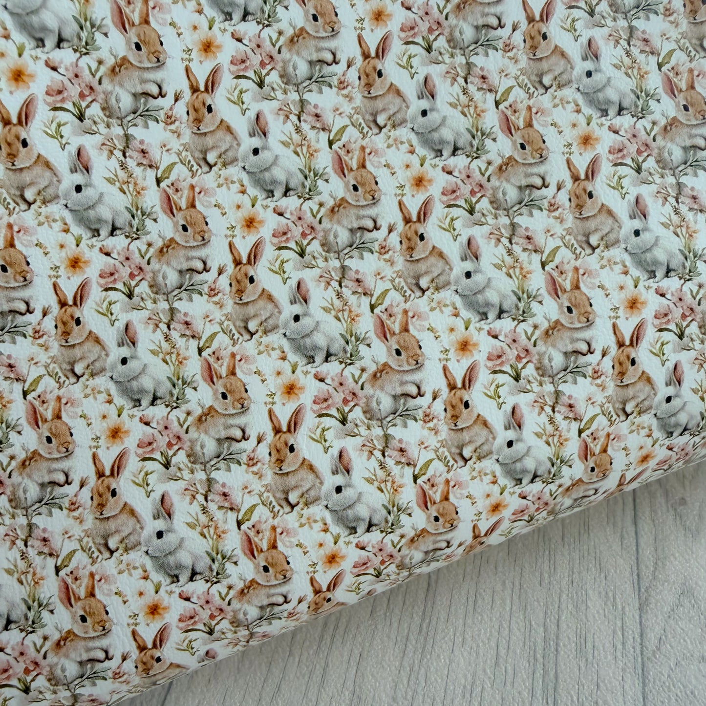 Cute Bunnies Leatherette