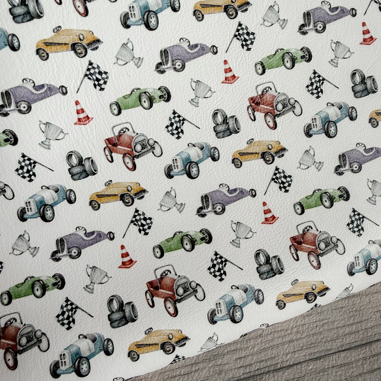 Vintage Cars Leatherette