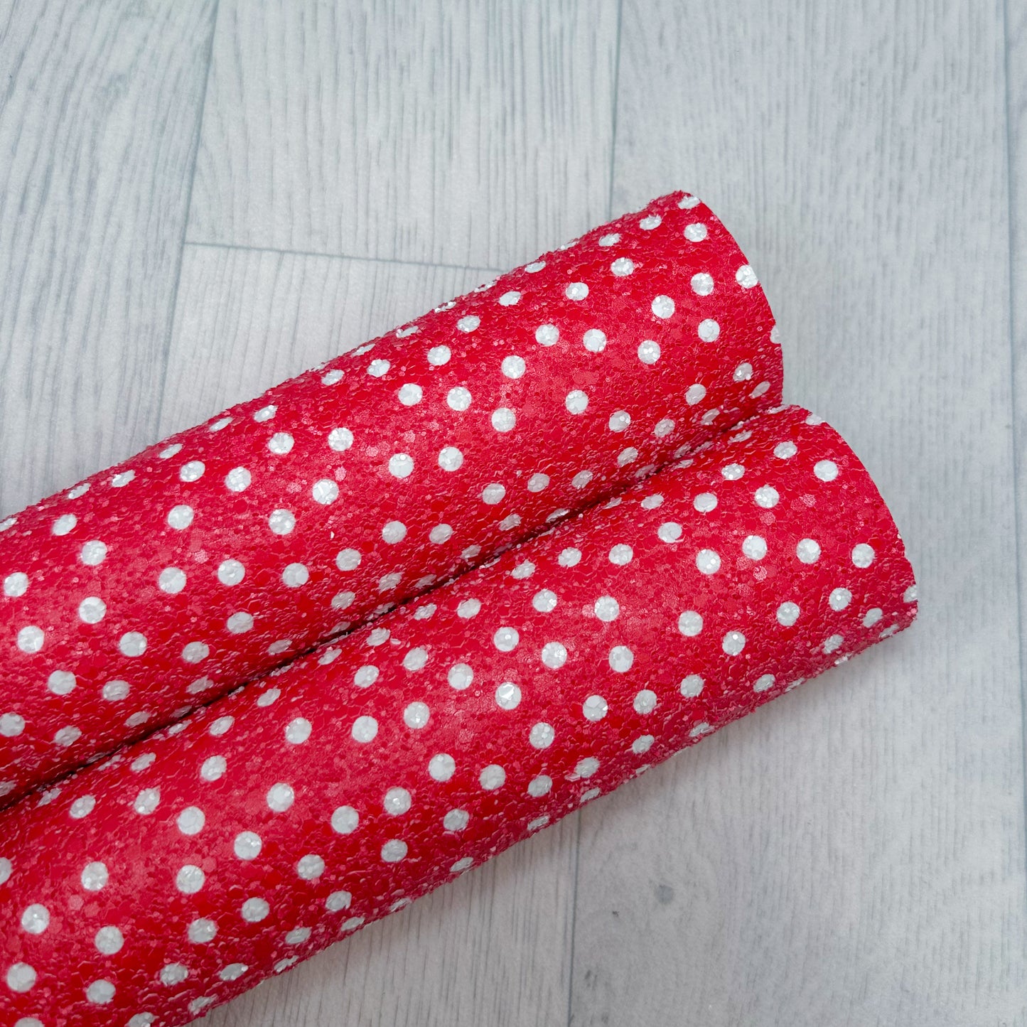 Hey Minnie Red Glitter Chunky Glitter