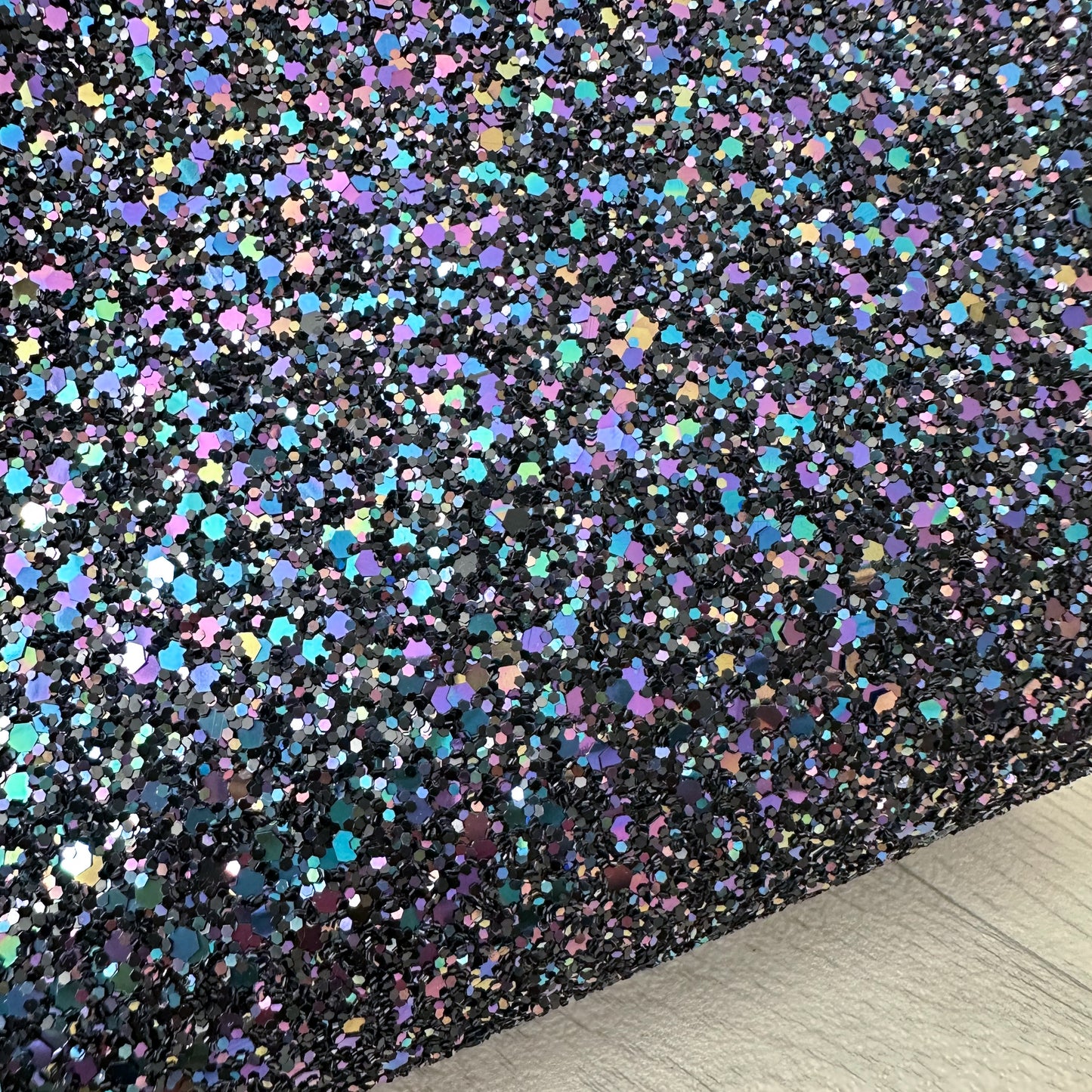 Twilight Magic Black Iridescent Chunky Glitter