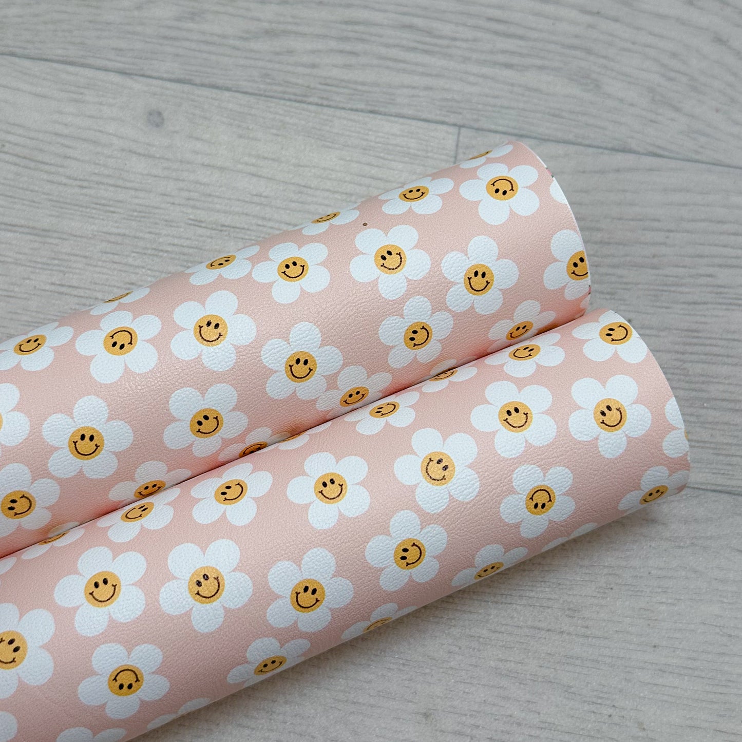 Smiley Daisys Leatherette