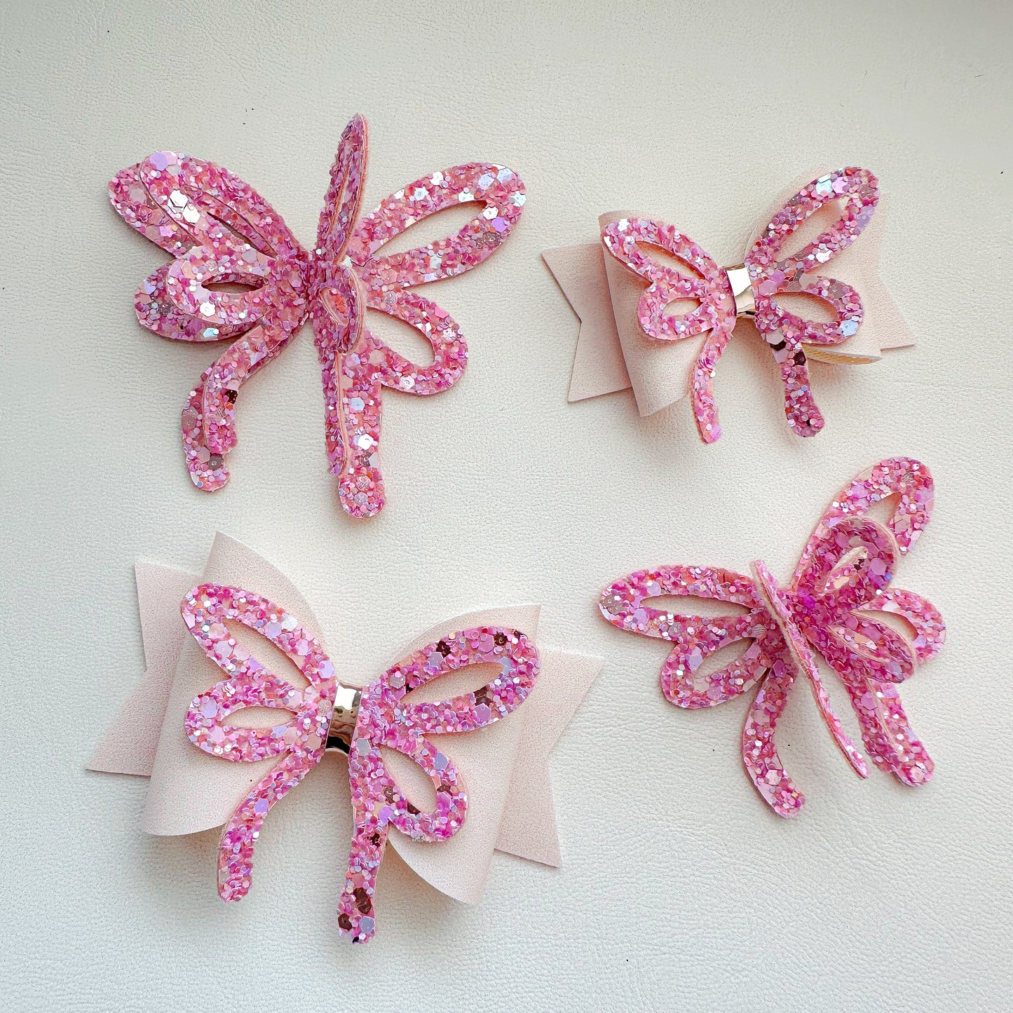 PREORDER JUNE Ribbon Bow Die Glitter Glitter On The Wall