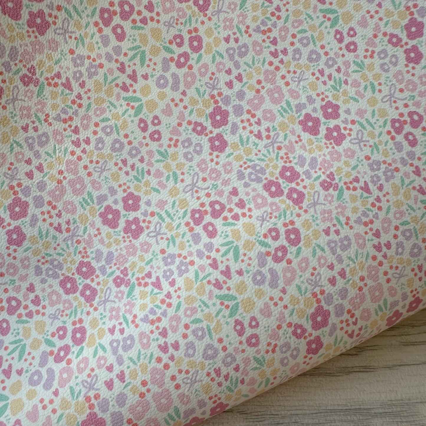 Bow Blooms Leatherette