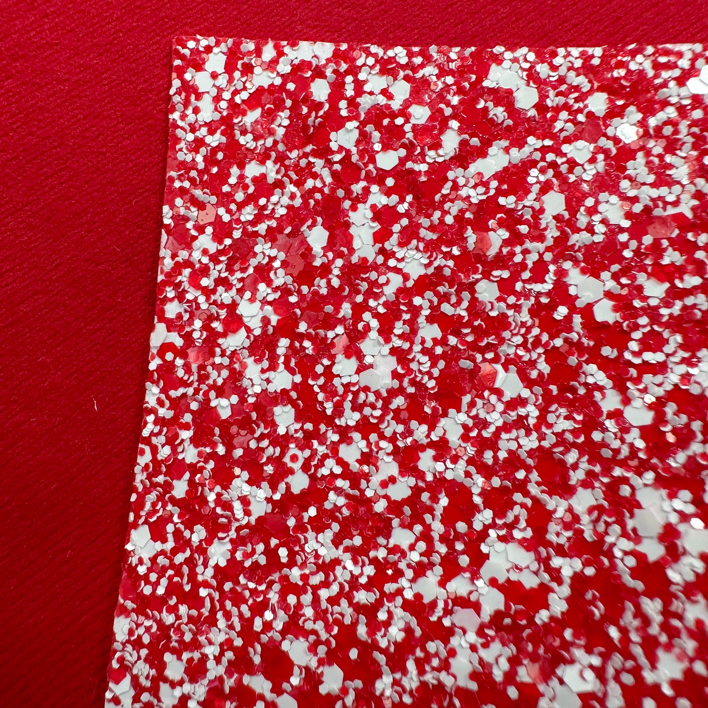 Sprinkled With Candy Canes Chunky Glitter