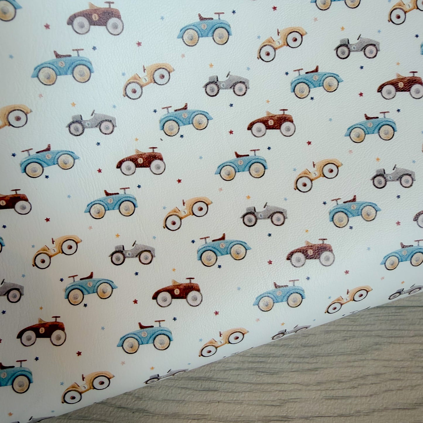 Cute Cars Leatherette