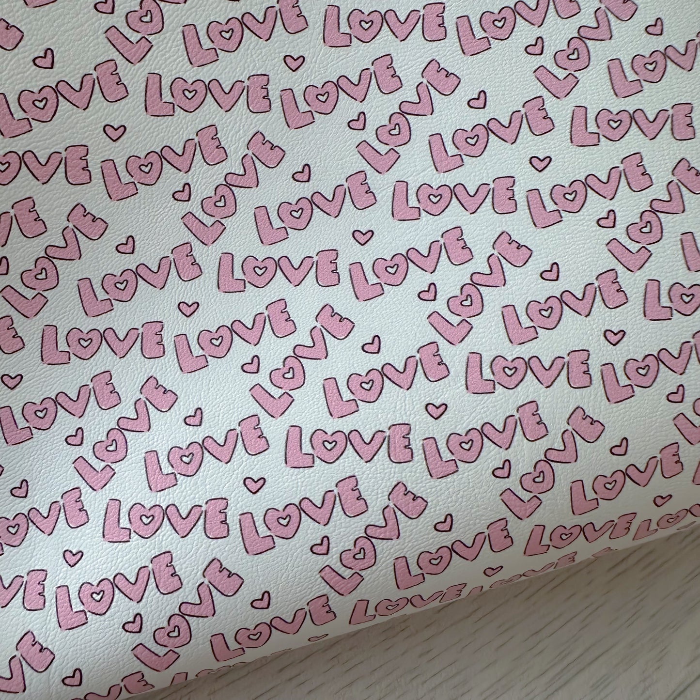 Love Word Leatherette