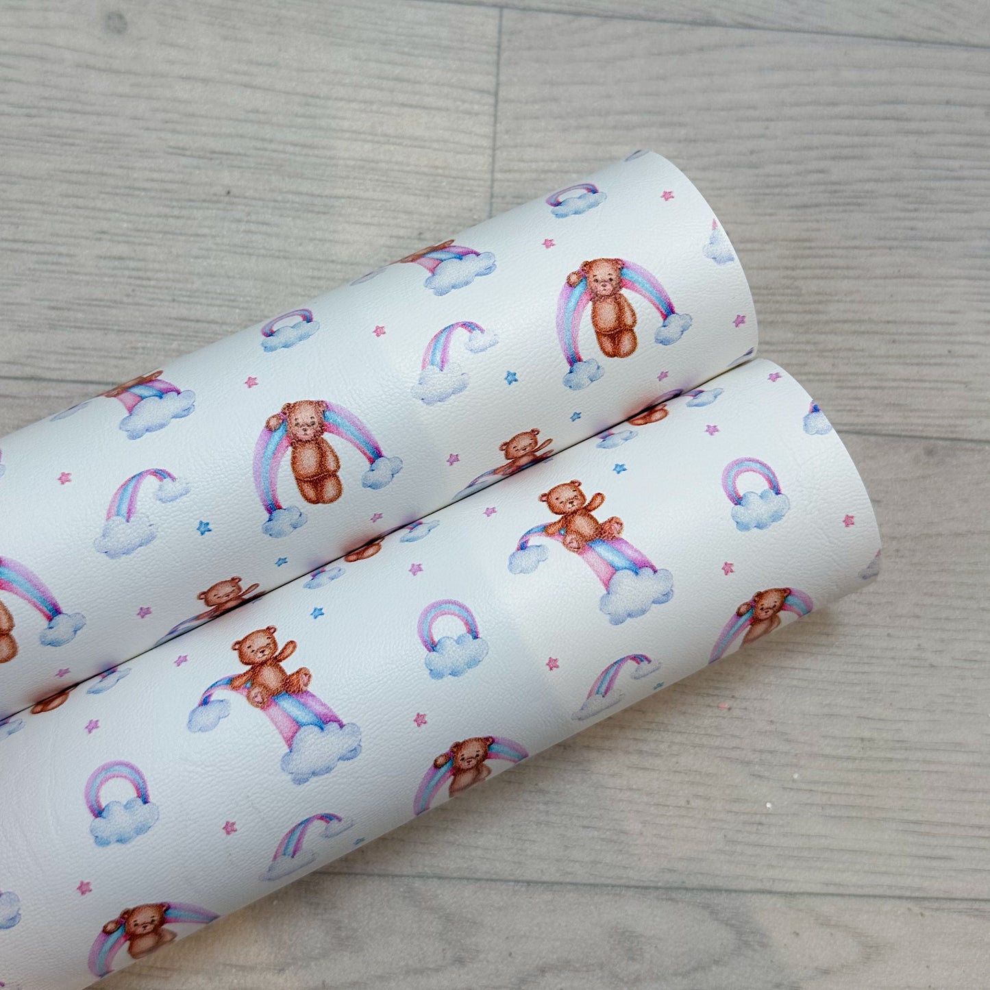 Rainbow Bears Leatherette