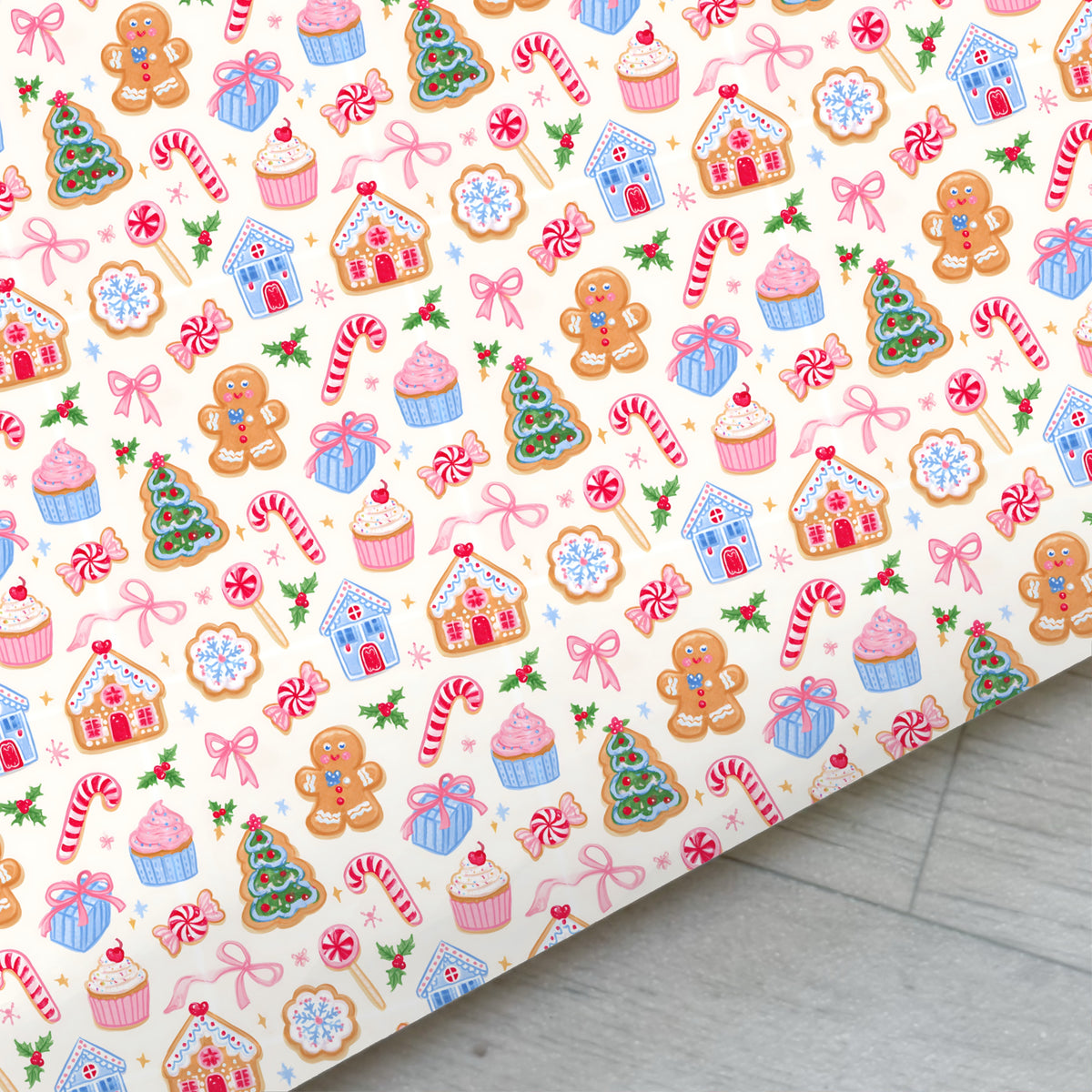 Oh What Fun Treats Faux Leather Sheet