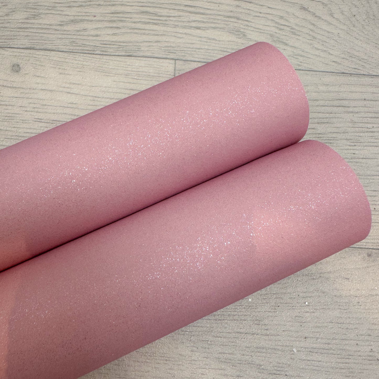 Glittery Suede Pink