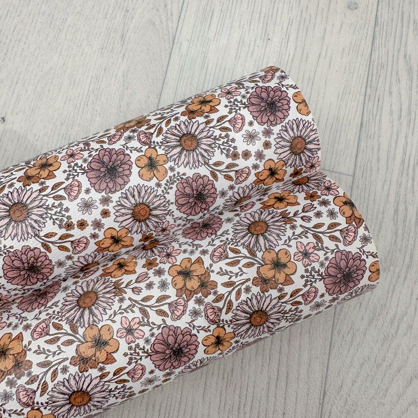 Sunflower Boho Blooms Leatherette