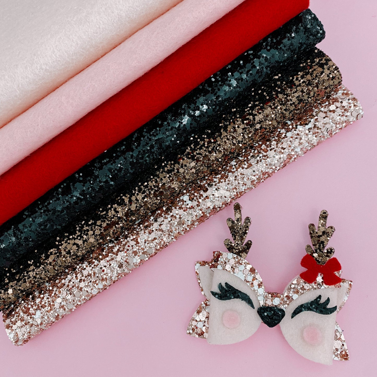 Blitzen Bow Fabric Bundle