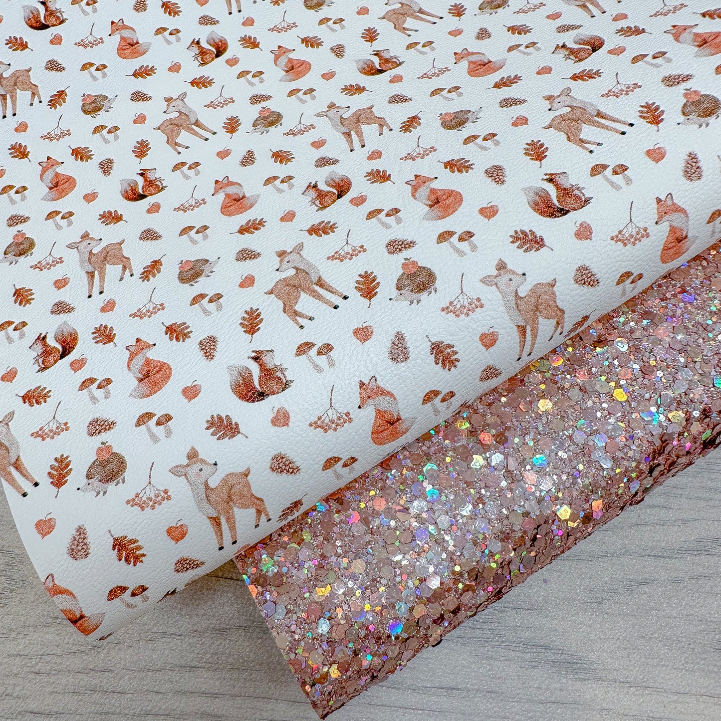 Woodland Buddies Glitter Duo