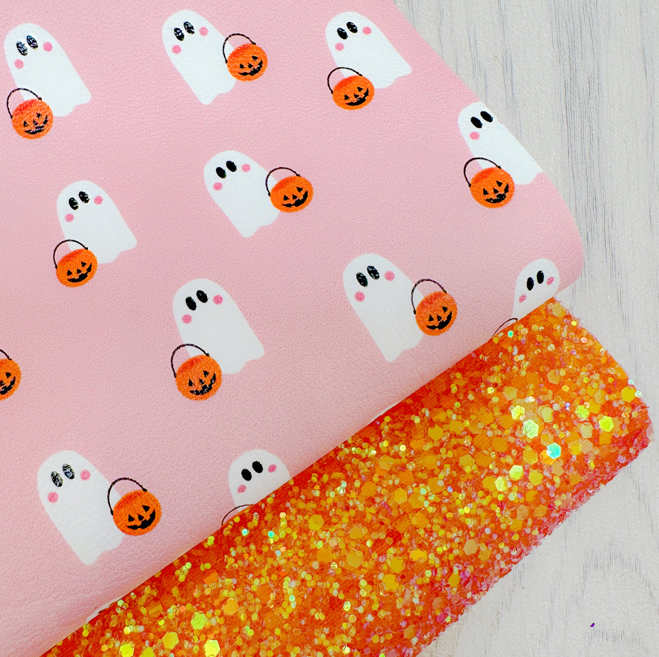 Boo & Pumpkin Glitter Duo