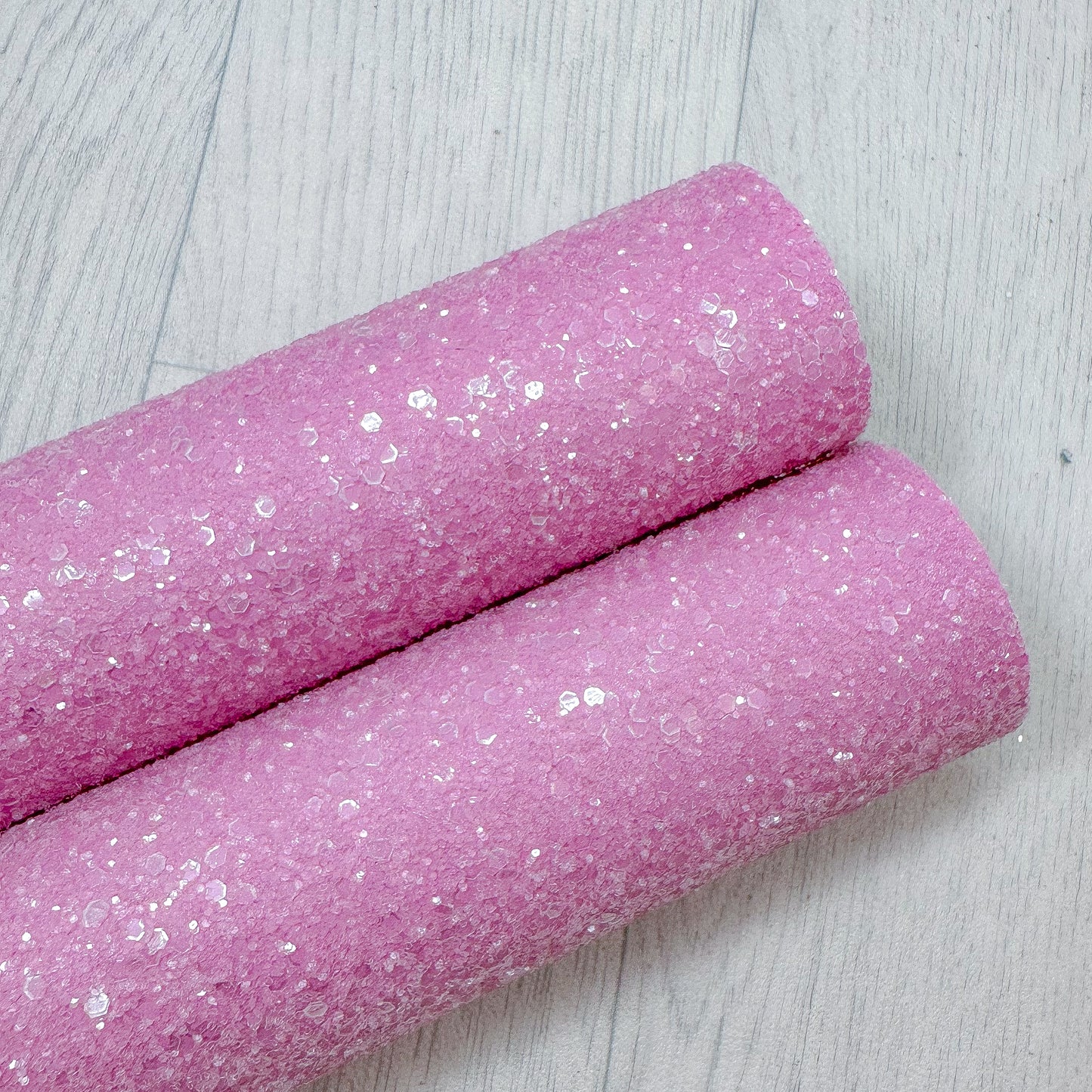 Crystal Quartz Fancy Pansy Chunky Glitter