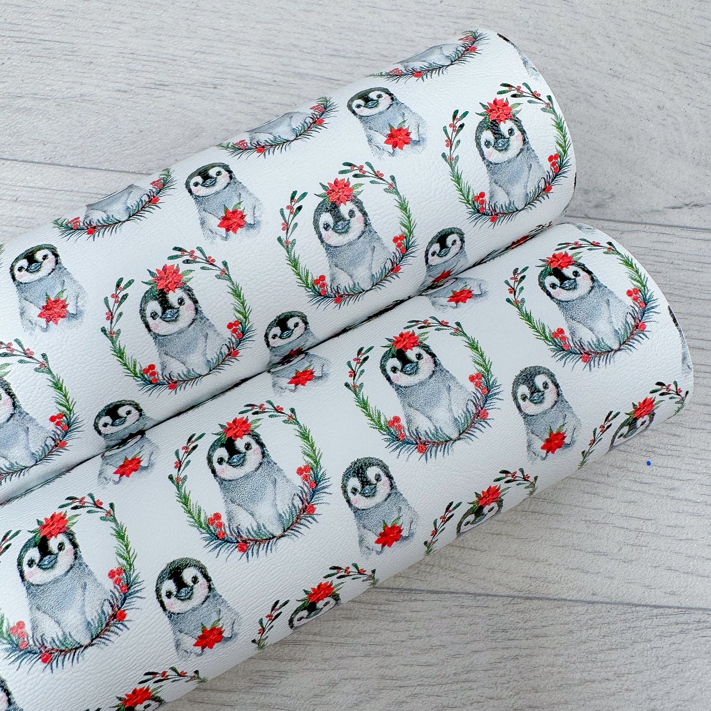 Cute Penguin Leatherette
