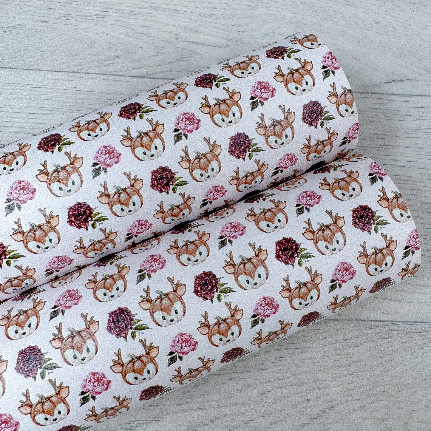 Reindeer Pumpkins Leatherette