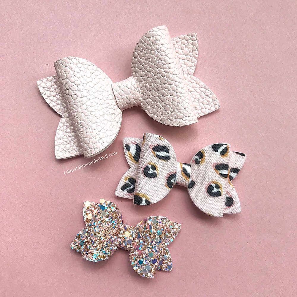 Large Beauty Bow Trio Die Glitter Glitter On The Wall Exclusive