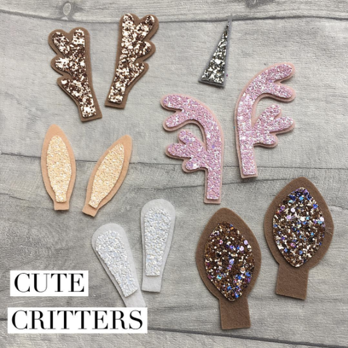 PREORDER JUNE Cute Critters Die Glitter Glitter On The Wall Exclusive