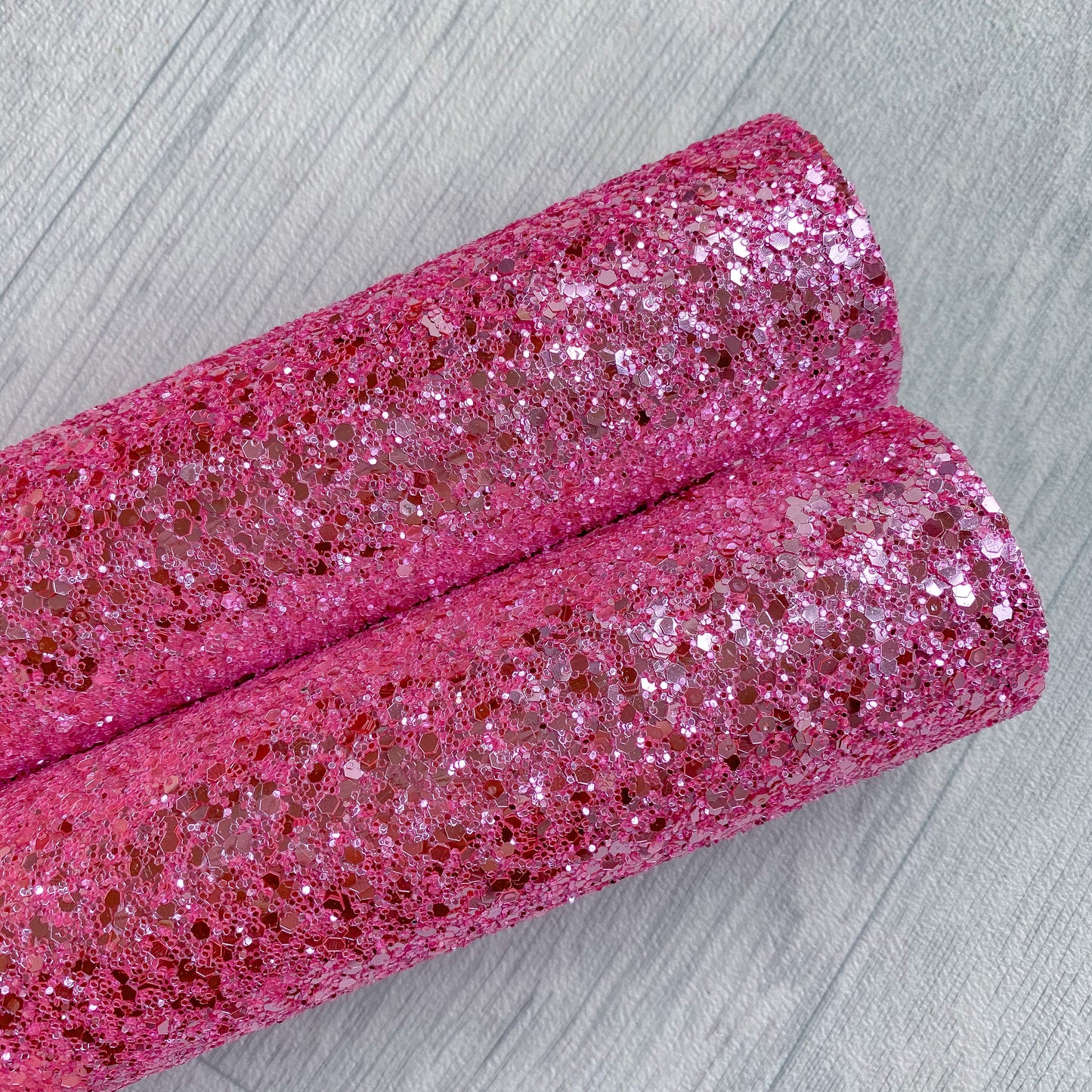 Baby pink Chunky Glitter fabric A4 sheet bow crafts supplies glitter material wallpaper maker hair bows