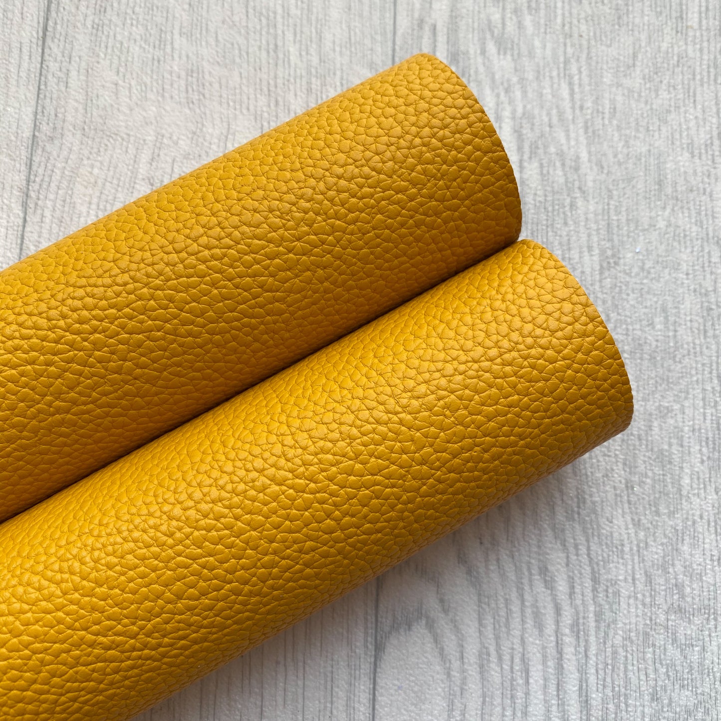Mustard Faux Leather