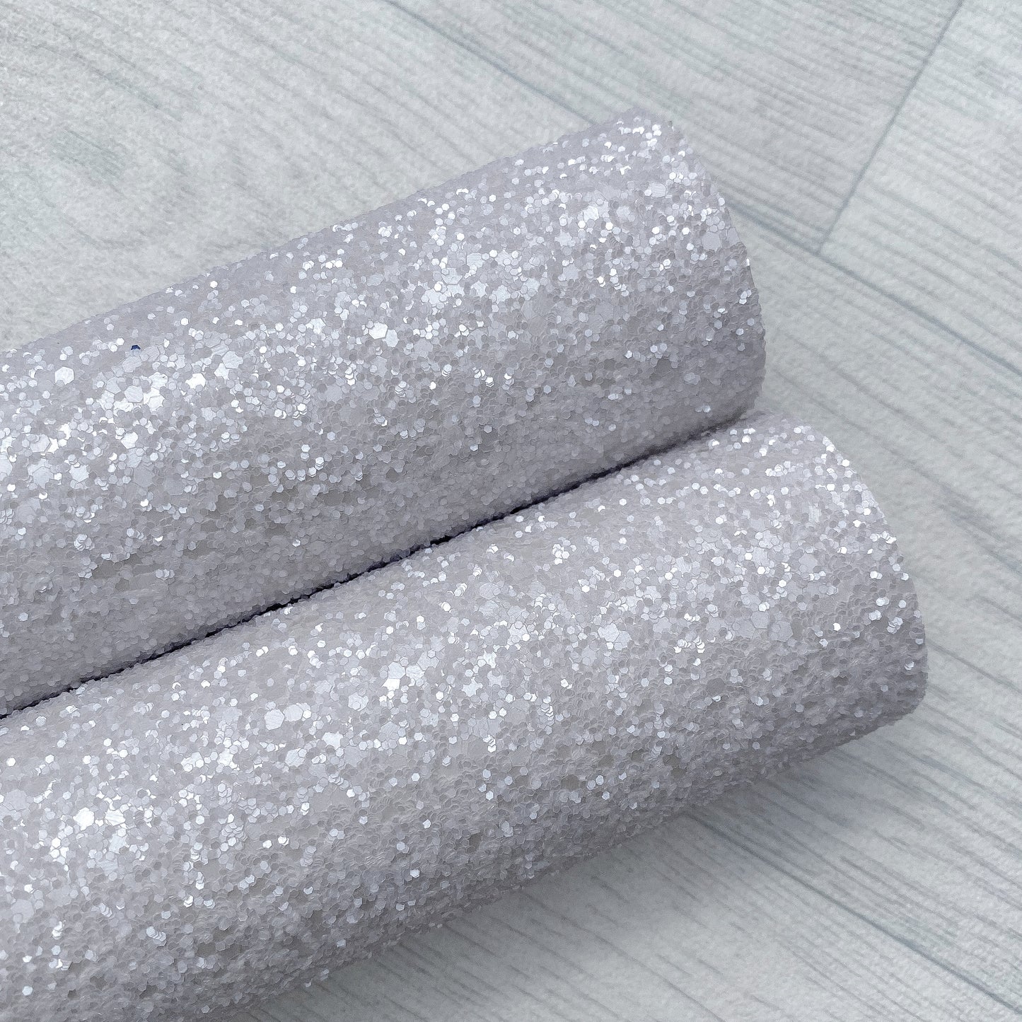 Pearl Matte Grey Glitter