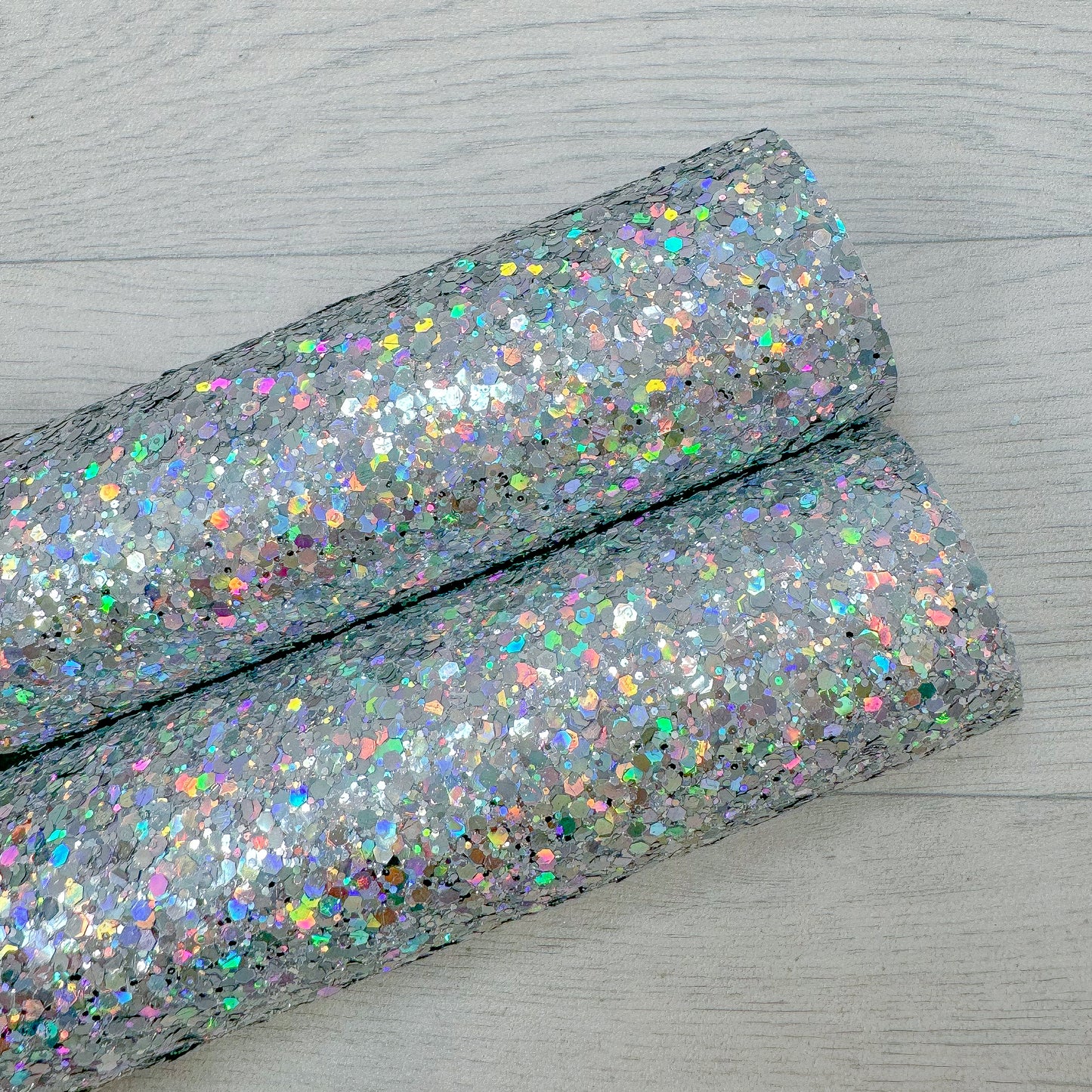 Silver Hologram Extra Chunky Glitter