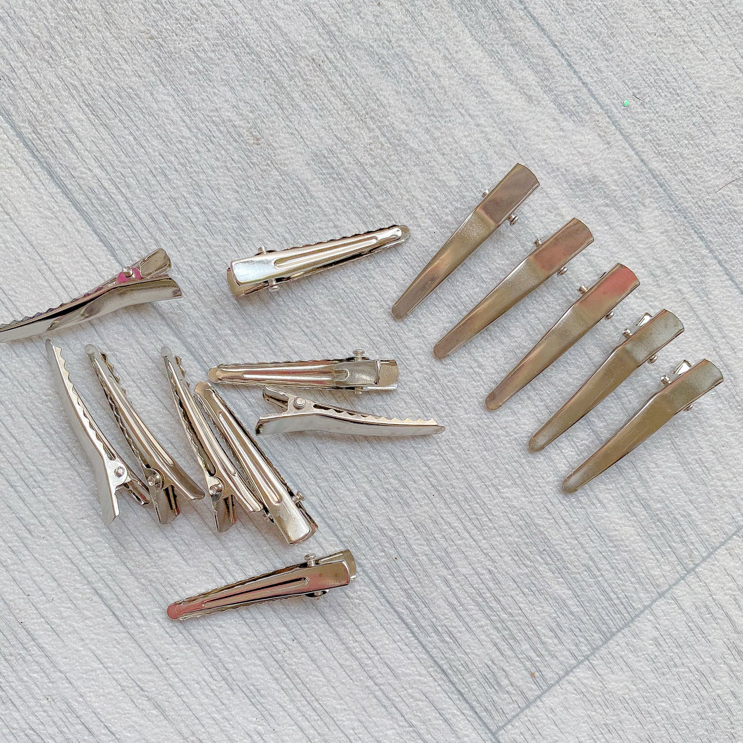 Silver Rounded Alligator Clips
