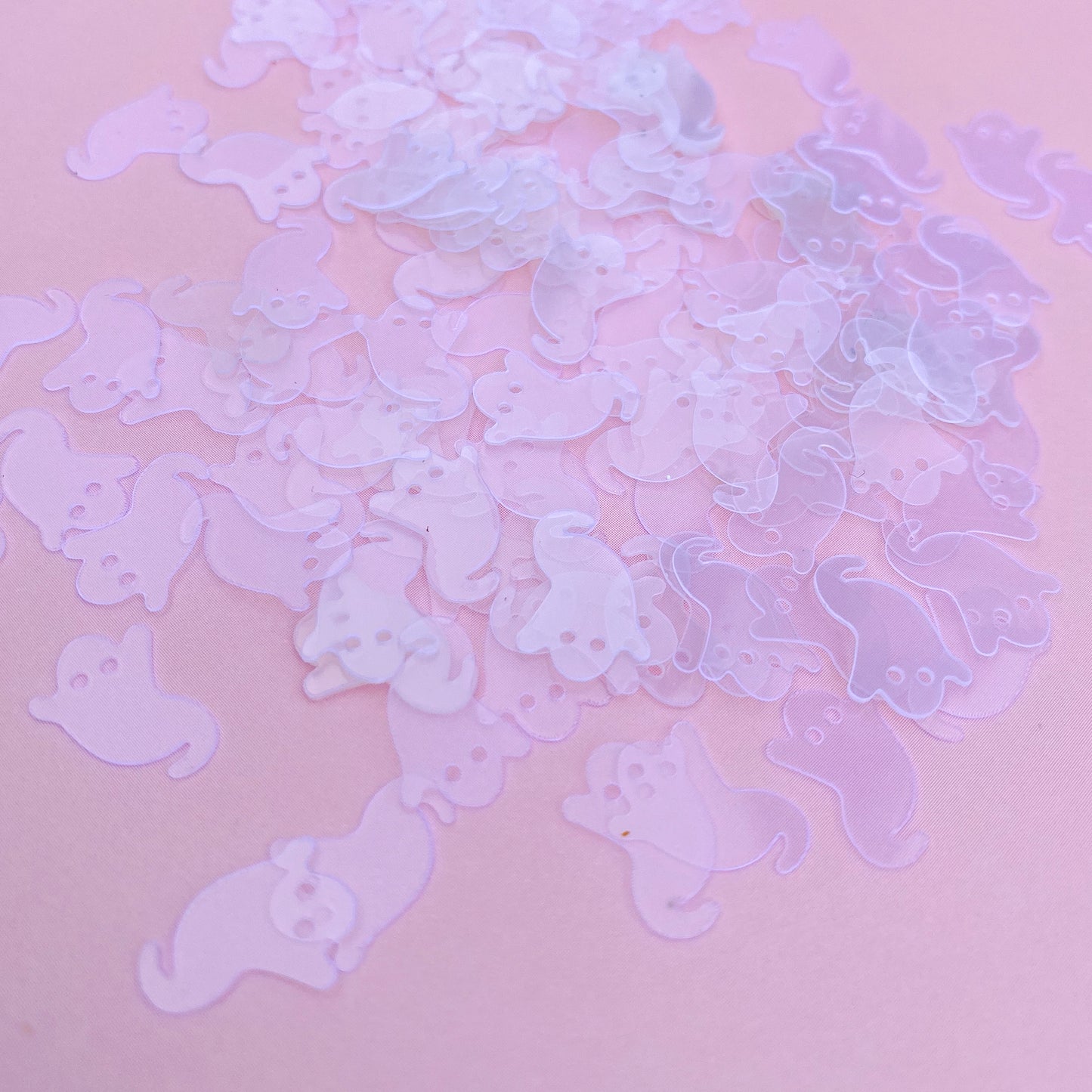 Clear Ghost Sequins