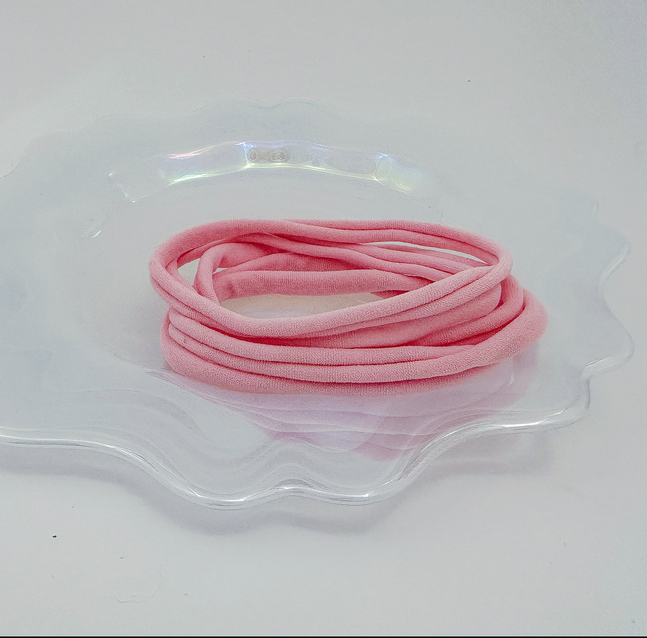 Crafty Duck Darling Nylon Headbands Pink Lemonade