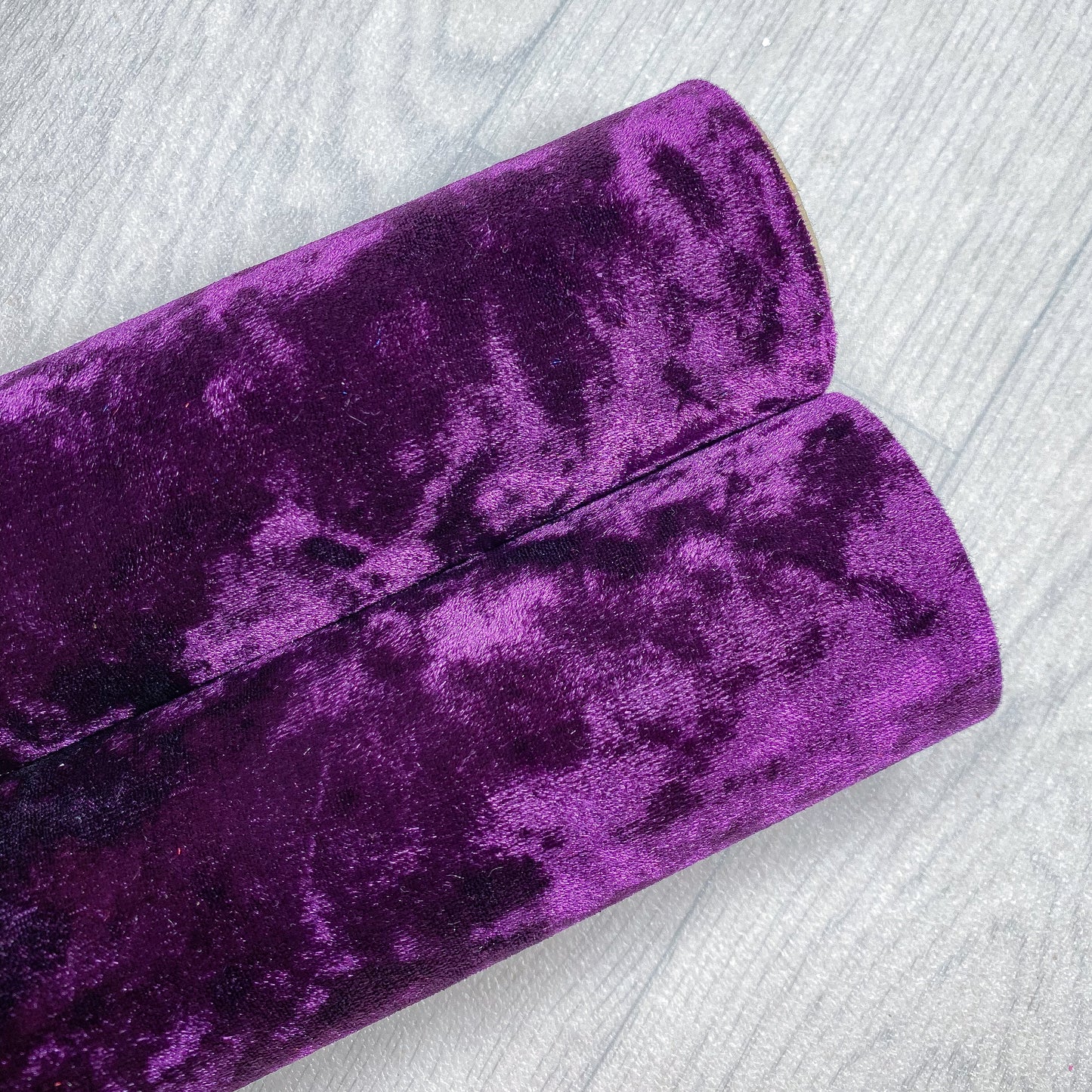 Crushed Velvet Deep Purple