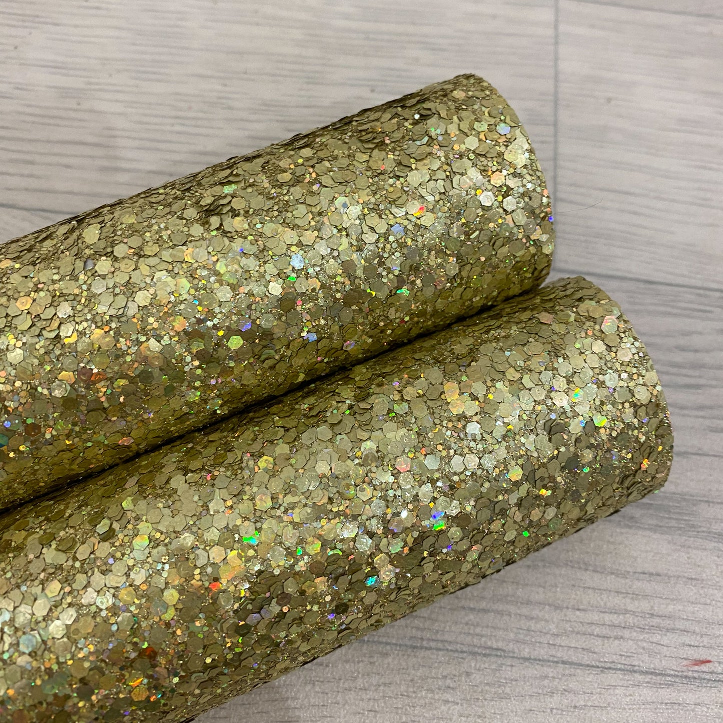 Gold Hologram Extra Chunky Glitter