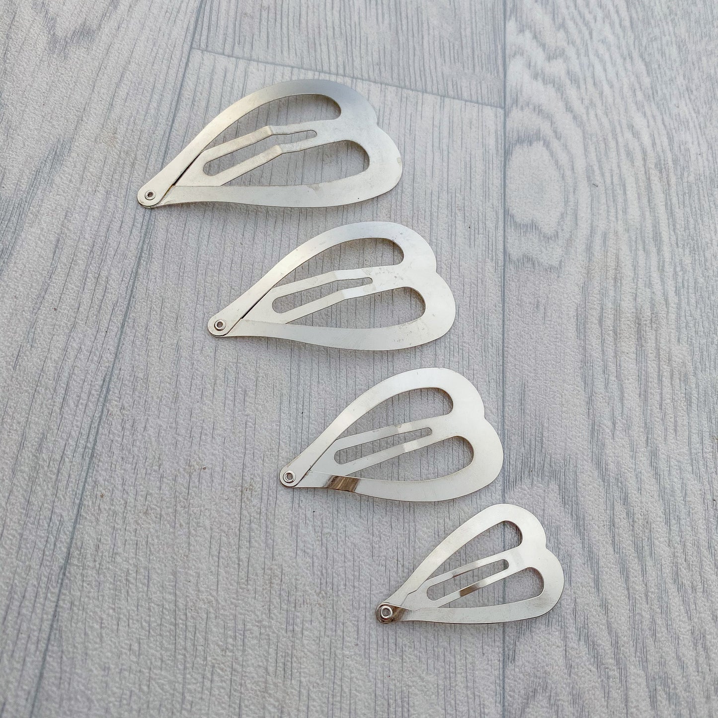 Heart Snap Clips