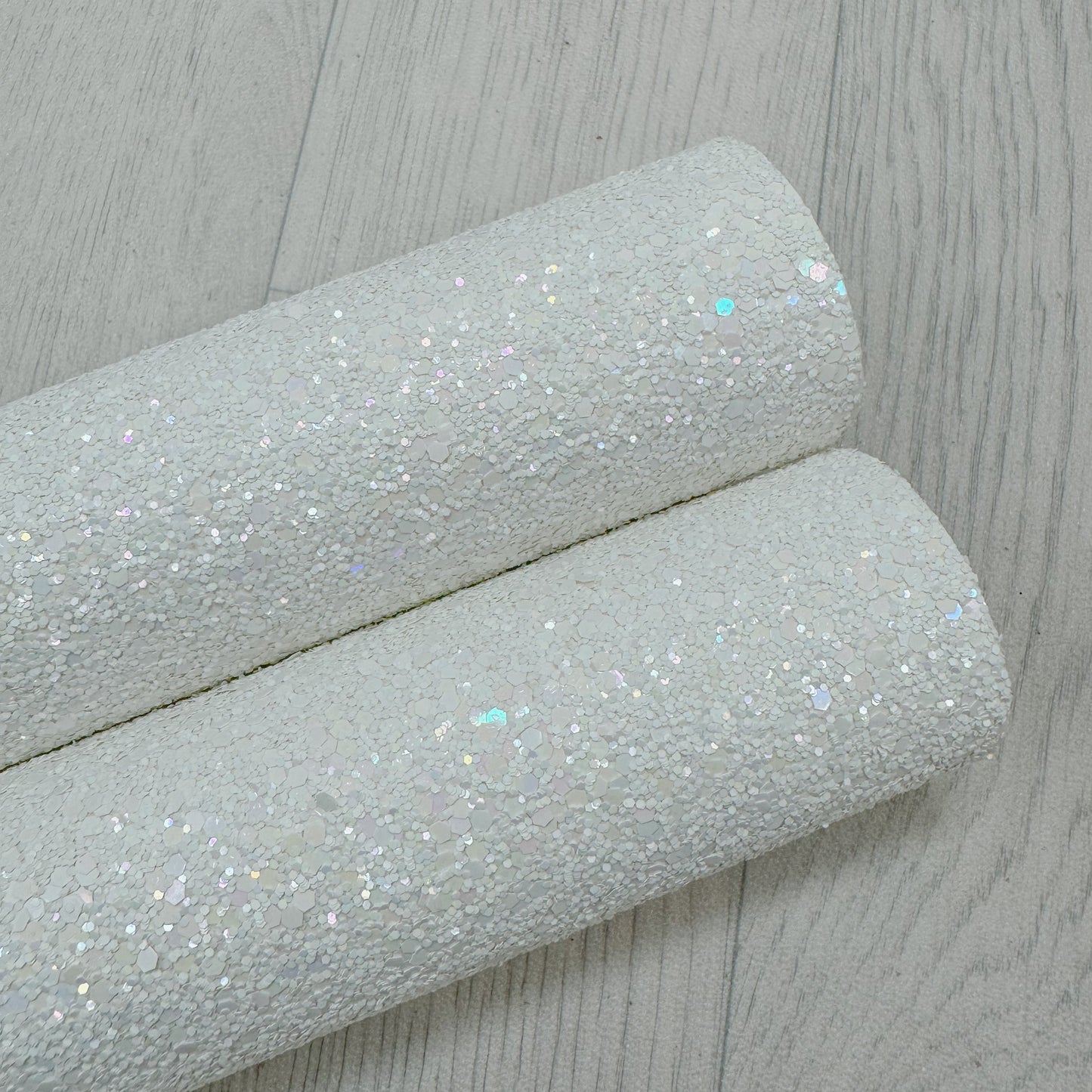 Diamond White Chunky Glitter