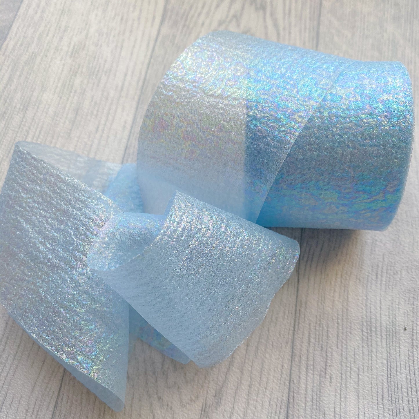 Blue Fairy Silk Tulle 6cm