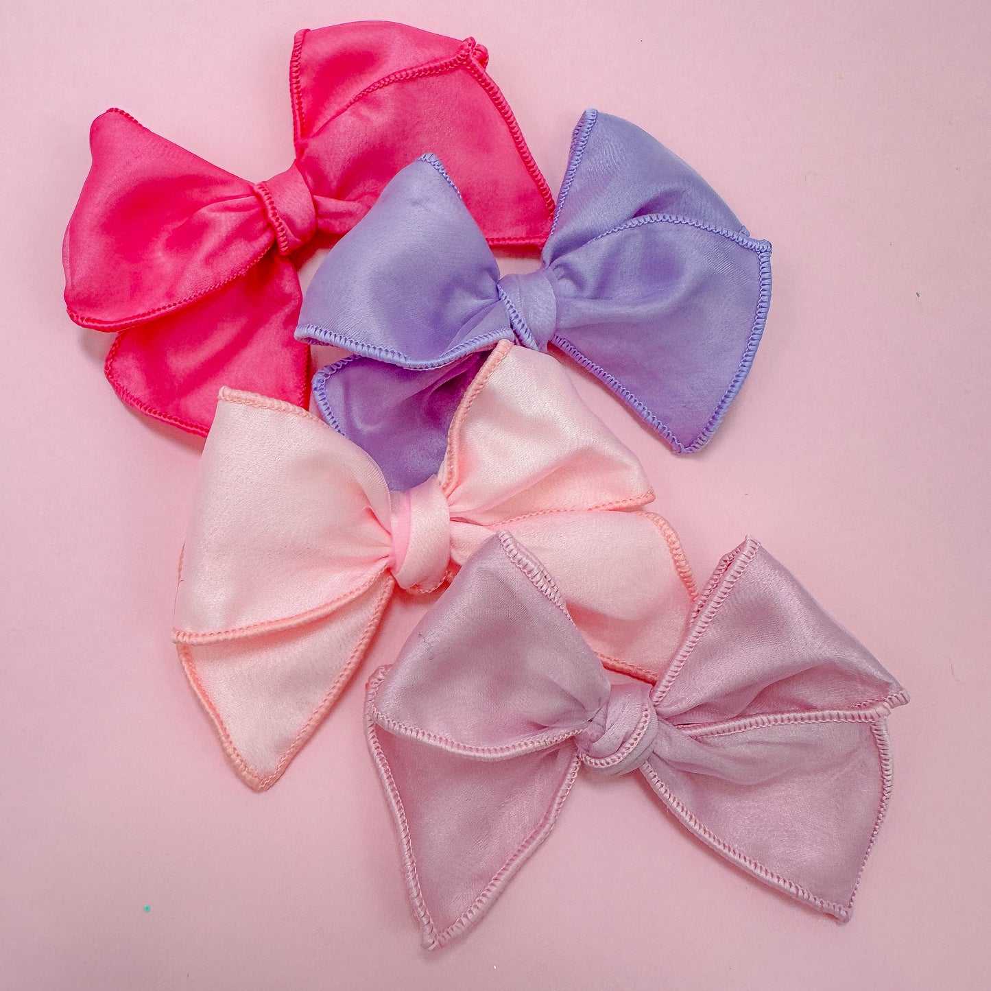 Satin Organza Bow Strips