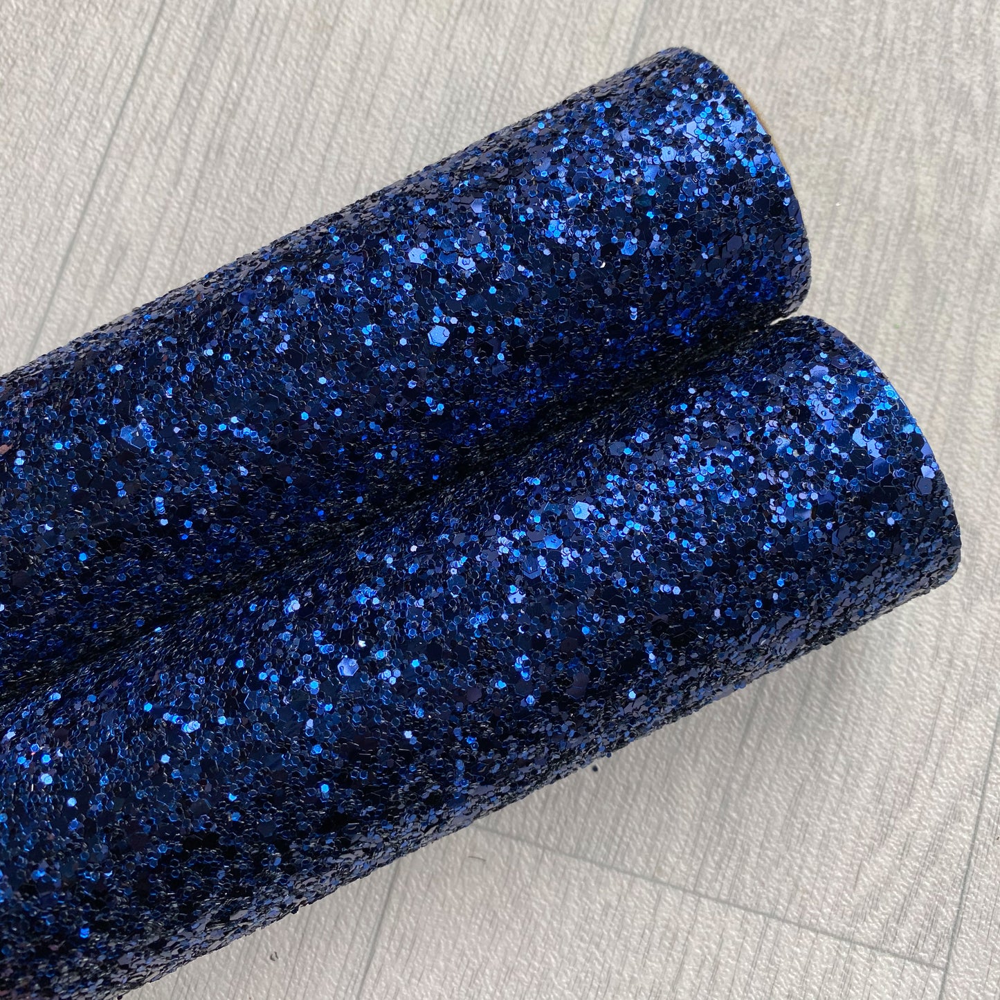 Navy Chunky Glitter fabric A4 sheet bow crafts supplies glitter material wallpaper maker hair bows