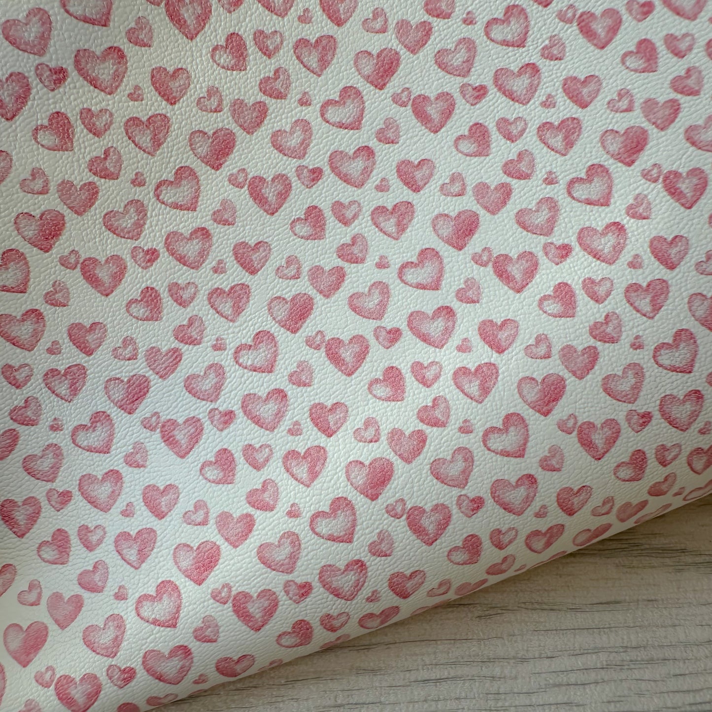 Bubble Hearts Leatherette