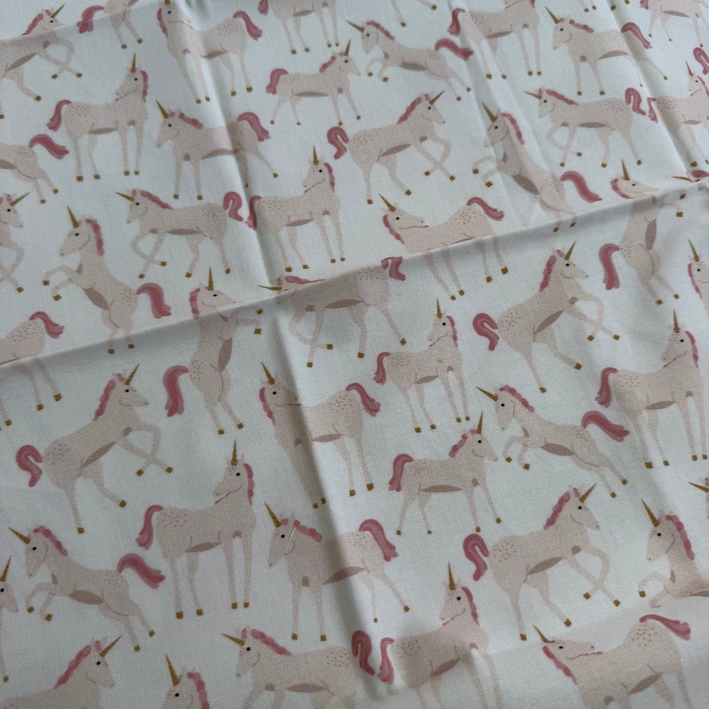 Fat Quarter Cotton Fabric Unicorn