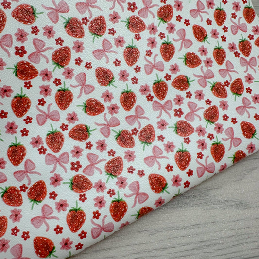 Cutie Strawberries Leatherette